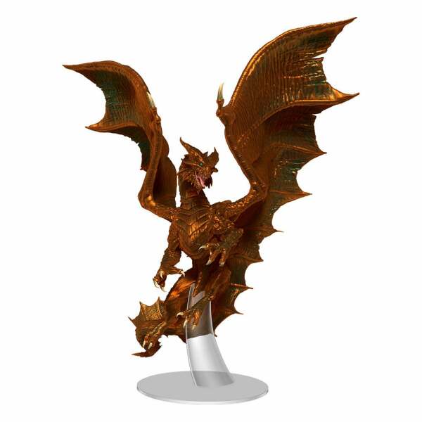 D&D Icons of the Realms Miniatura pre pintado Adult Copper Dragon - Collector4U.com