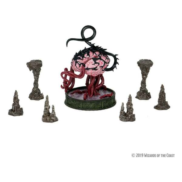 D&D Icons of the Realms: Volo & Mordenkainen's Foes - Premium Set Elder Brain & Stalagmites - Collector4U.com