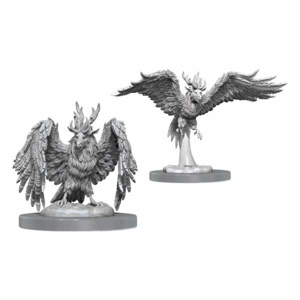 D&D Nolzur's Marvelous Miniatures Pack de 2 Miniaturas sin pintar Perytons - Collector4U.com