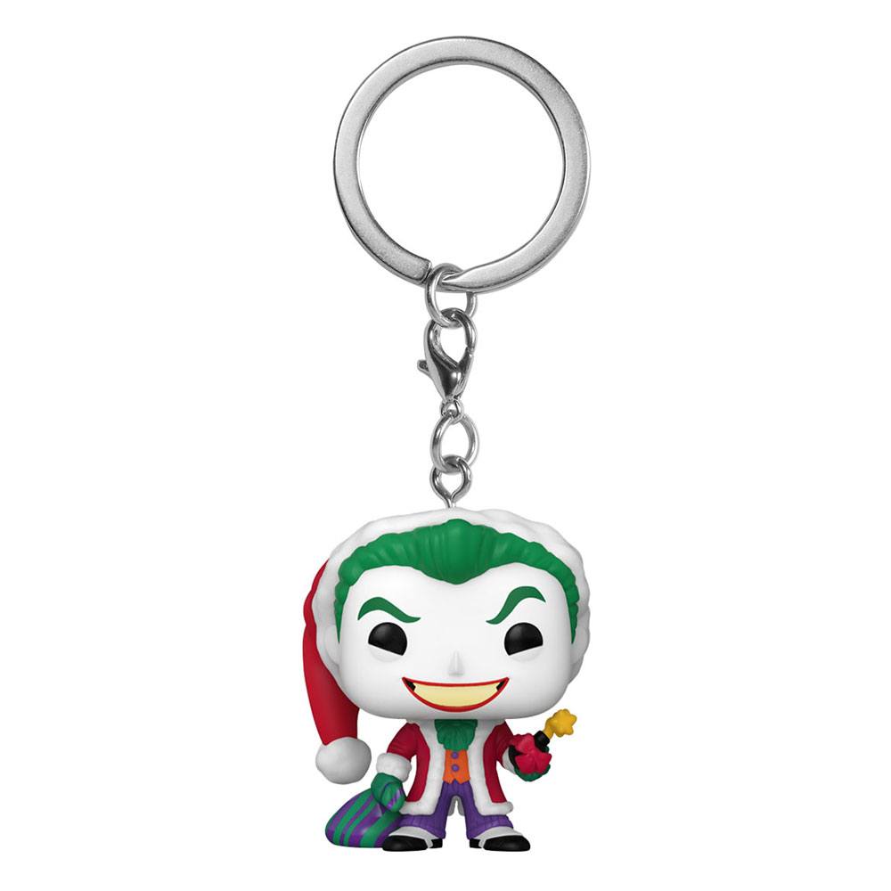 DC Comics Holiday 2022 Llaveros Pocket POP! Vinyl The Joker 4 cm Expositor (12)