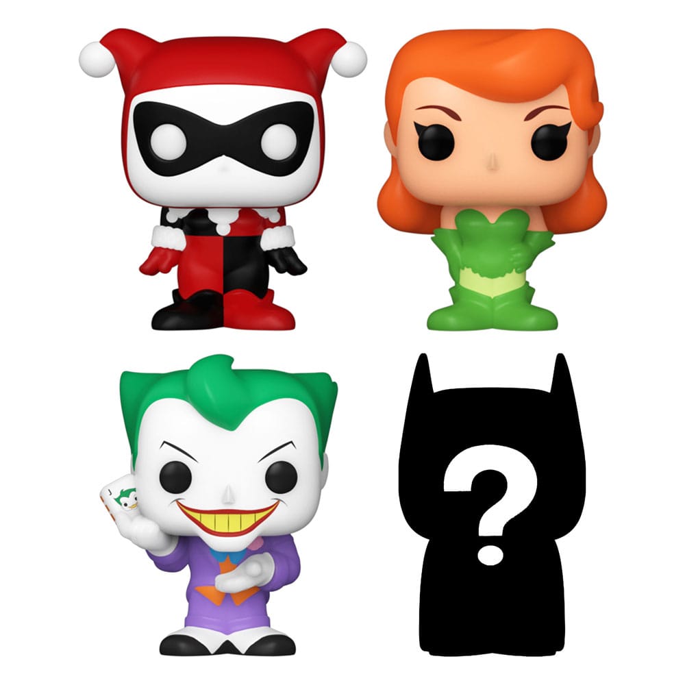 DC Pack de 4 Figuras Bitty POP! Vinyl Harley Quinn 2,5 cm