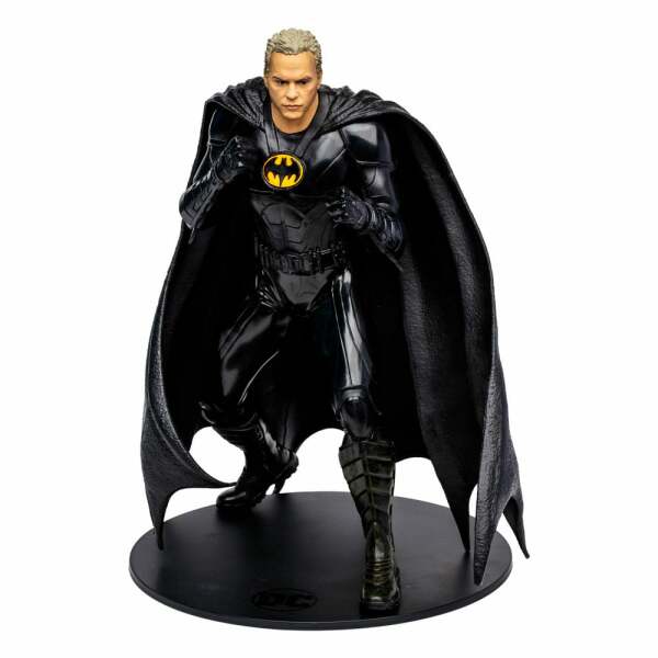 DC The Flash Movie Estatua Batman Multiverse Unmasked (Gold Label) 30 cm