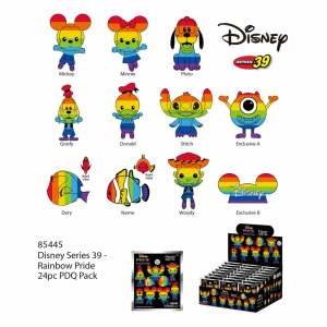 Disney Colgantes PVC Serie 39 Rainbow (Pride) Expositor (24) - Collector4U
