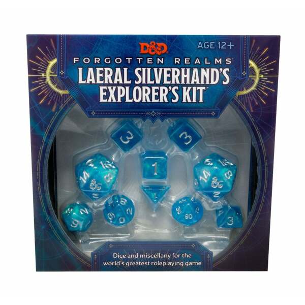 Dungeons & Dragons Forgotten Realms: Laeral Silverhand's Explorer's Kit - Dice & Miscellany Inglés - Collector4U