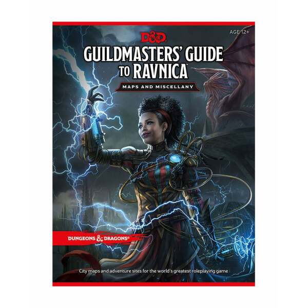 Dungeons & Dragons RPG Guildmasters' Guide to Ravnica - Maps & Miscellany Inglés - Collector4U