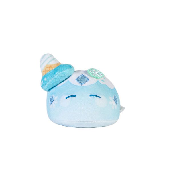 Genshin Impact Peluche Slime Sweets Party Series Kryo Slime Ice Cream Style 7cm