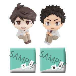 Haikyuu!! Estatuas PVC Look Up Toru Oikawa & Hajime Iwaizumi Set 11 cm