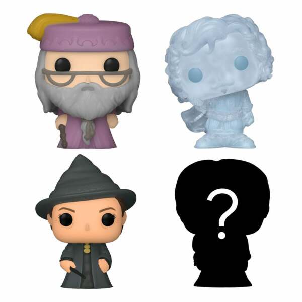 Harry Potter Pack de 4 Figuras Bitty POP! Vinyl Dumbledore 2,5 cm