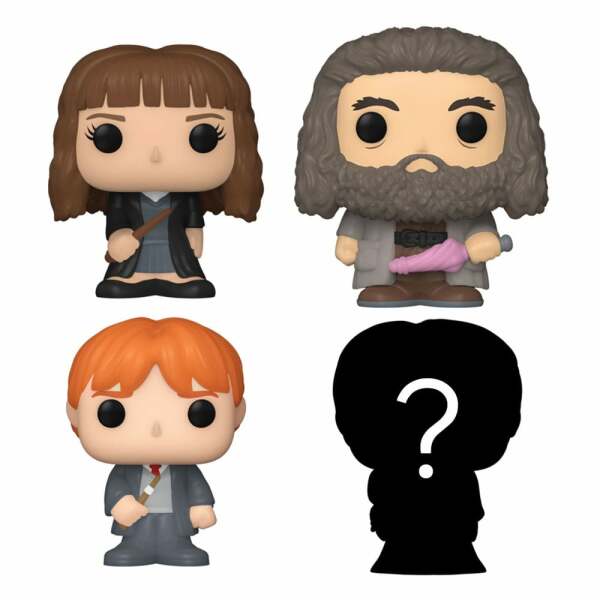 Harry Potter Pack de 4 Figuras Bitty POP! Vinyl Hermione 2,5 cm