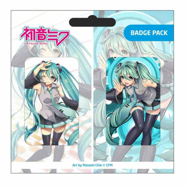 Hatsune Miku Pack de Chapas Set D