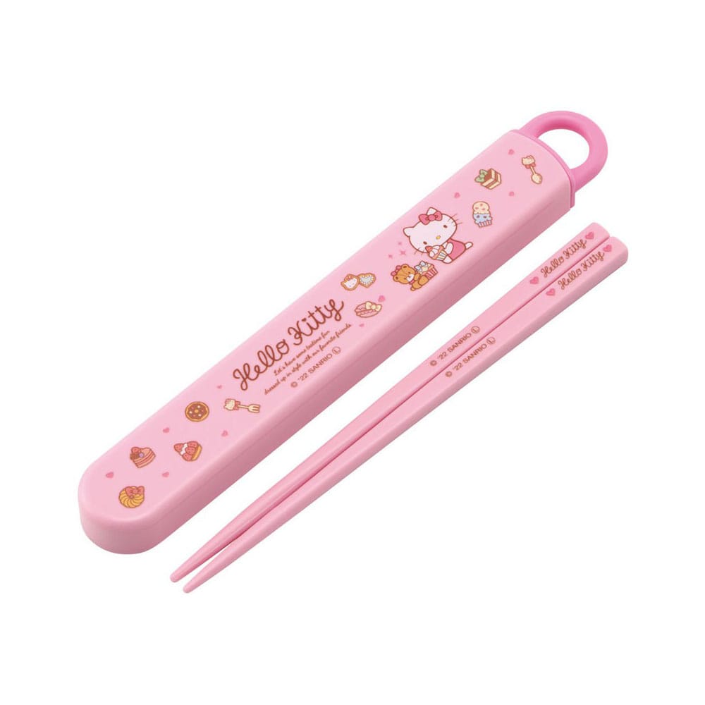 Hello Kitty Palillos con caja Sweety pink 16 cm