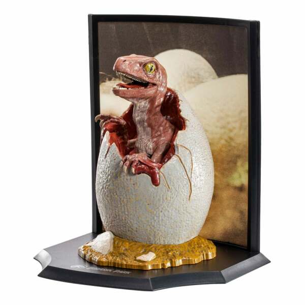 Jurassic Park Estatua Toyllectible Treasure Raptor Egg Life Finds A Way 12 cm