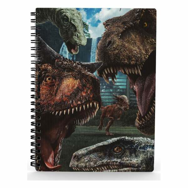 Jurassic World Libreta Efecto 3D Selfie - Collector4U