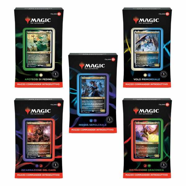 Magic the Gathering Caja de Mazos iniciales de Commander 2022 (5) italiano - Collector4U