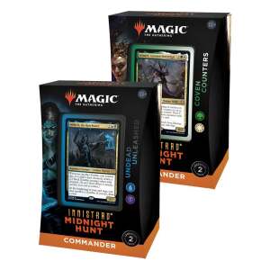Magic the Gathering Innistrad: Midnight Hunt Mazos de Commander Caja (4) inglés - Collector4U