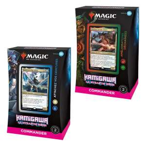 Magic The Gathering Kamigawa Neon Dynasty Mazos De Commander Caja 4 Frances