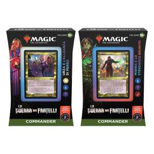 Magic the Gathering La Guerra dei Fratelli Mazos de Commander Caja (4) italiano - Collector4U