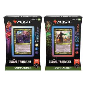 Magic The Gathering La Guerre Fratricide Mazos De Commander Caja 4 Frances