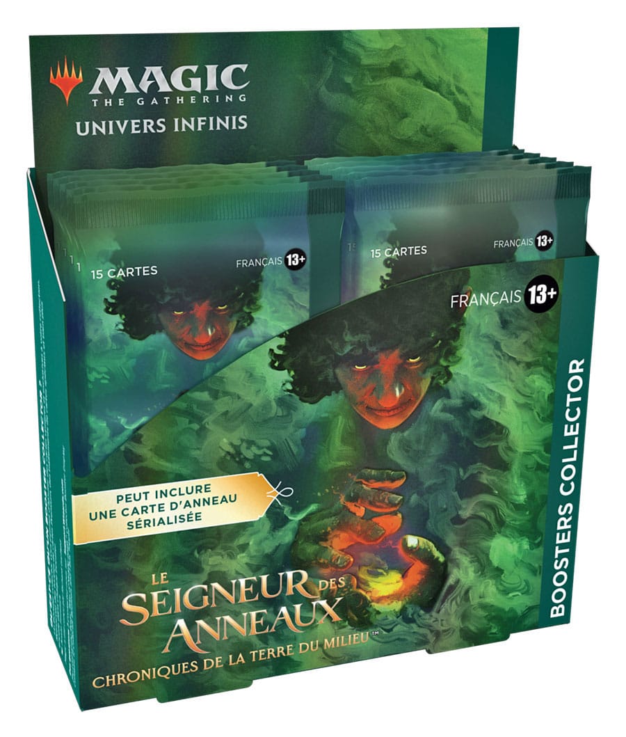 Magic the Gathering Le Seigneur des Anneaux : chroniques de la Terre du Milieu Caja de Sobres de coleccionista (12) francés