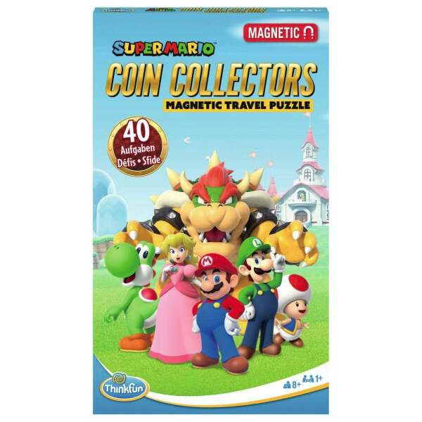 Mario Kart Juego de viaje magnético Coin Collectors *Edición DE-FR-IT* - Collector4U