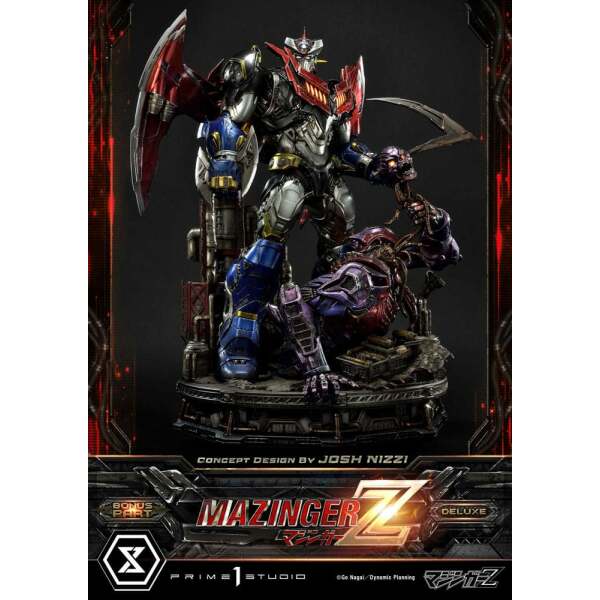 Mazinger Z Estatua Ultimate Diorama Masterline Concept Design by Josh Nizzi Deluxe Bonus Version 69 cm - Collector4u.com