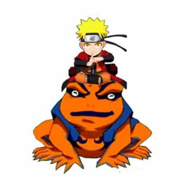 Naruto Shippuden Lámpara Naruto and Gamakishi 20 cm - Collector4u.com