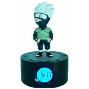 Naruto Shippuden despertador con luz Kakashi 18 cm - Collector4u.com