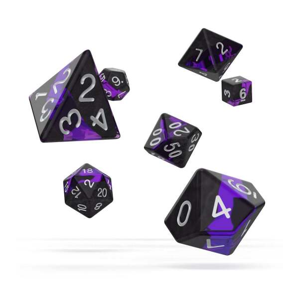 Oakie Doakie Dice Dados RPG-Set Enclave - Ruby (7) - Collector4U