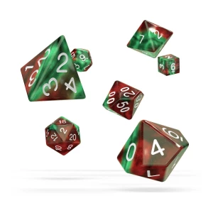 Oakie Doakie Dice Dados RPG-Set Gemidice - Bloody Jungle (7) - Collector4U