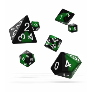 Oakie Doakie Dice Dados RPG-Set Glow in the Dark - Biohazard (7) - Collector4U