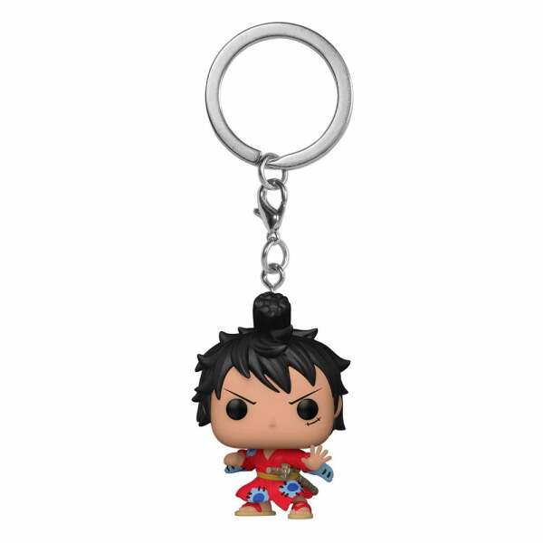 One Piece Llaveros Pocket POP! Vinyl Luffy in Kimono 4 cm (12) - Collector4U