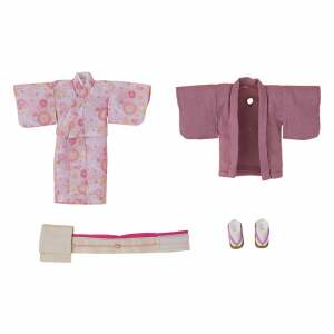 Original Character Accesorios para las Figuras Nendoroid Doll Outfit Set: Kimono – Girl (Pink) - Collector4u.com