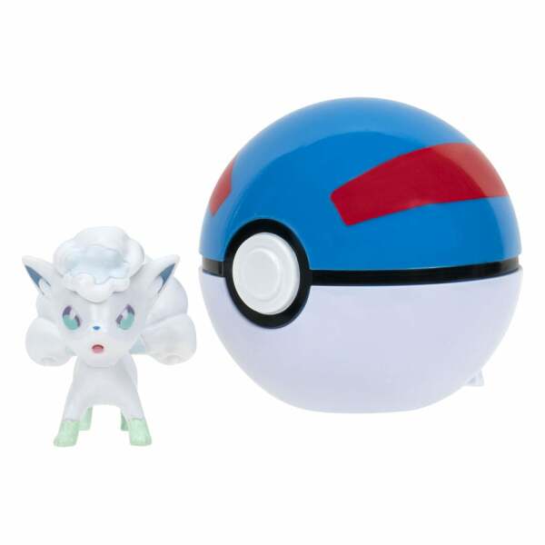 Pokémon Clip'n'Go Poké Balls Alolan Vulpix & Poké Ball - Collector4U.com