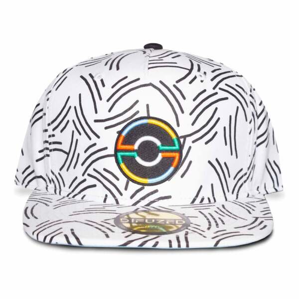 Pokemon Gorra Snapback Pokeball blanco - Collector4u.com