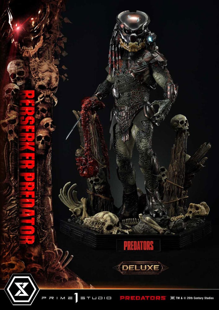 Predators Estatua Berserker Predator Deluxe Version 100 cm