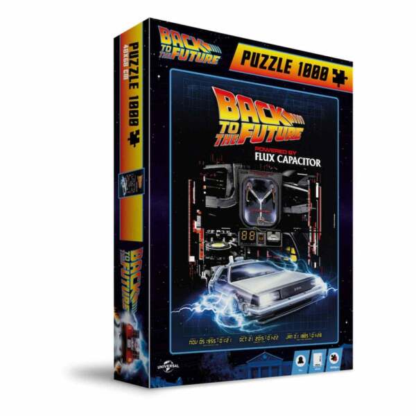 Regreso al Futuro Puzzle Powered by Flux Capacitor