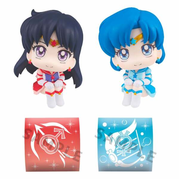 Sailor Moon Cosmos Estatuas PVC Look Up Eternal Sailor Mercury & Eternal Sailor Mars Set 11 cm - Collector4U