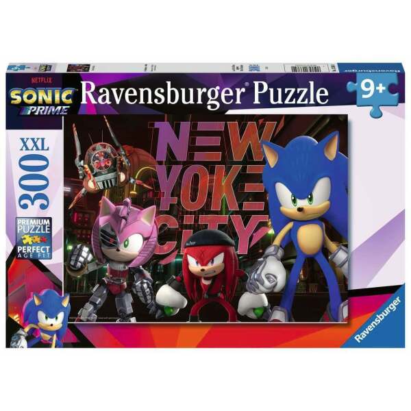 Sonic Prime Puzzle para niños XXL New York City (300 piezas)