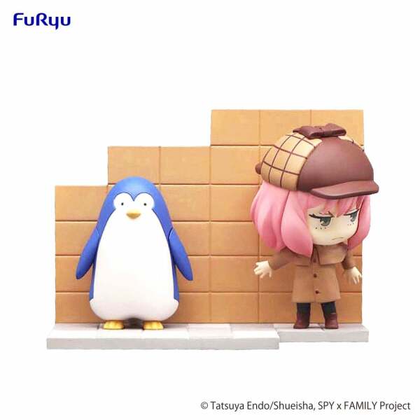 Spy x Family Estatua PVC Hold Figure Anya & Penguin 10 cm - Collector4U.com