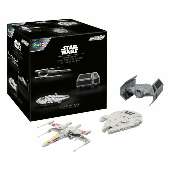 Star Wars Calendario de adviento Millennium Falcon, X-Wing Fighter, Darth Vader's Tie Fighter - Collector4U.com