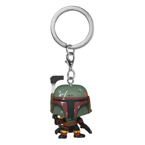 Star Wars The Book of Boba Fett Llaveros Pocket POP! Vinyl Boba Fett 4 cm Expositor (12) - Collector4U