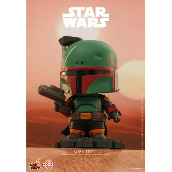 Star Wars: The Mandalorian Minifigura Cosbi Boba Fett Black 8 cm - Collector4U.com