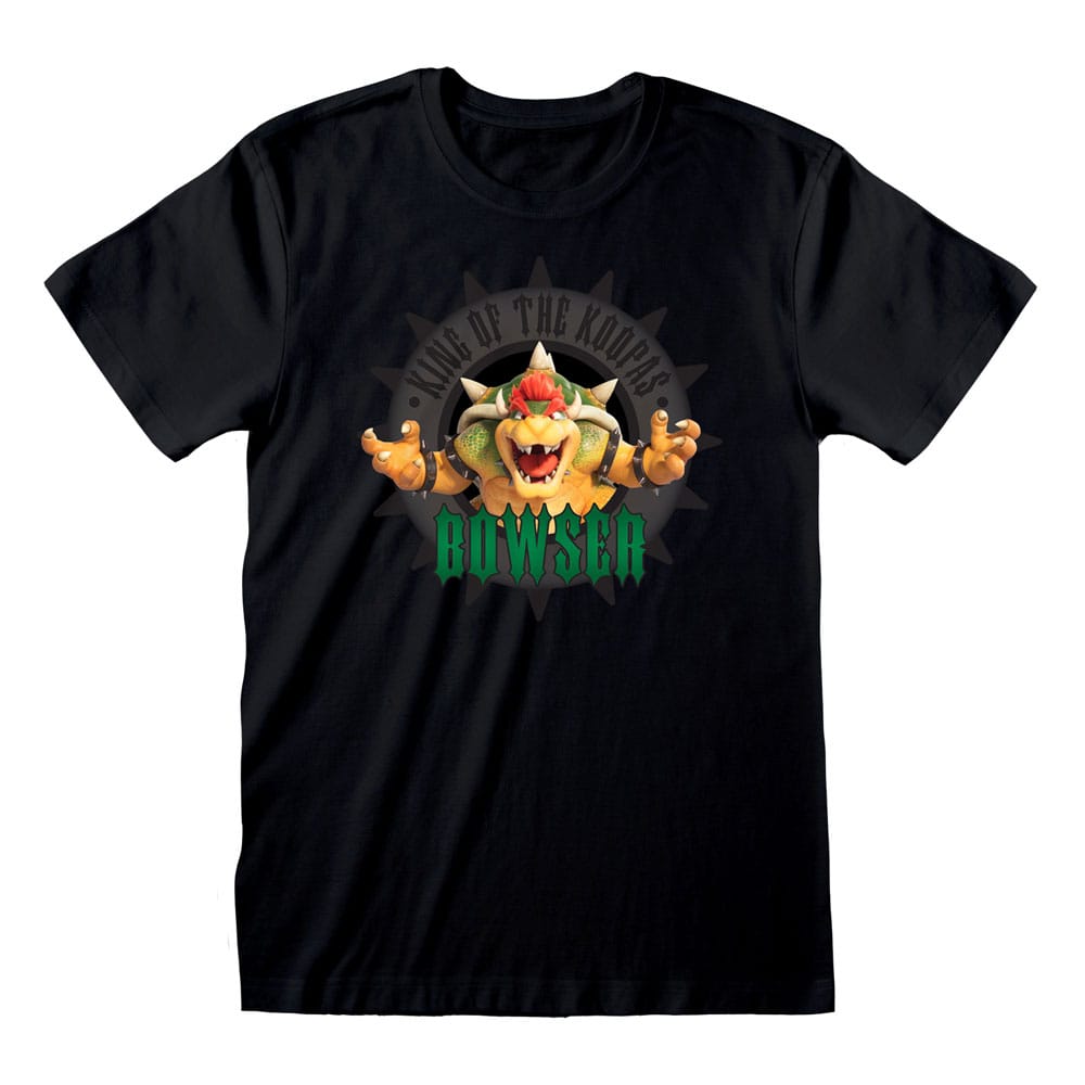 Super Mario Bros Camiseta Bowser Circle Fashion talla L