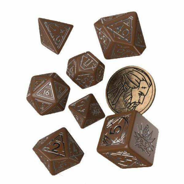 The Witcher Pack de Dados Geralt Roach's Companion (7) - Collector4U