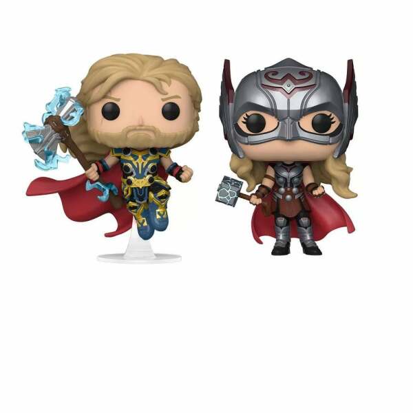 Thor: Love and Thunder Pack de 2 POP! Vinyl Figuras Thor & Mighty Thor 9 cm