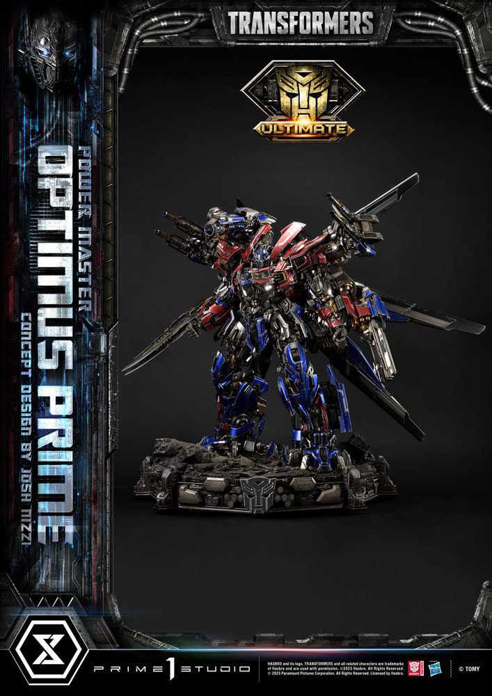 Transformers Museum Masterline Estatua Powermaster Optimus Prime Concept by Josh Nizzi Ultimate Version 99 cm