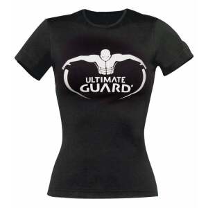 Ultimate Guard Camiseta Chica Logo Negro talla M - Collector4U