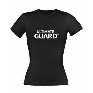 Ultimate Guard Camiseta Chica Wordmark Negro talla L - Collector4U