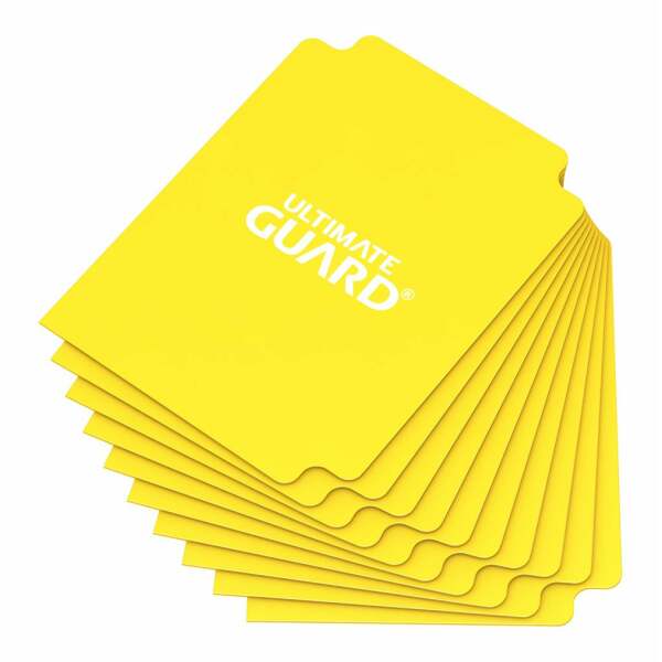 Ultimate Guard Card Dividers Tarjetas Separadoras para Cartas Tamaño Estándar Amarillo (10) - Collector4U