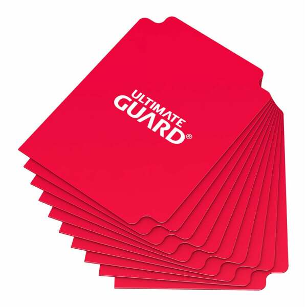 Ultimate Guard Card Dividers Tarjetas Separadoras para Cartas Tamaño Estándar Rojo (10) - Collector4U